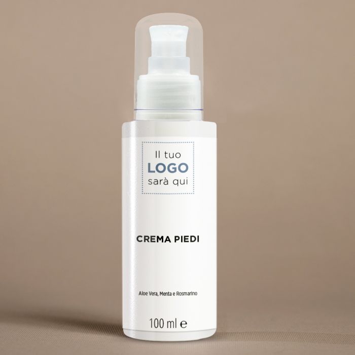 Crema Piedi Aloe Vera, Menta e Rosmarino - 100 ml